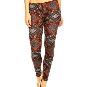 Rue 21 colorful printed leggings